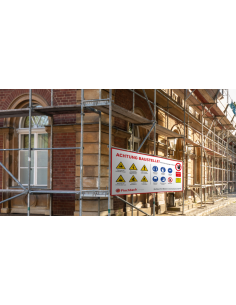 PVC Mesh Sicherheitsbanner (1 Stk.) 2