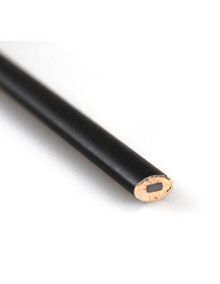 Zimmermannbleistift Schwarz (1 Stk.)