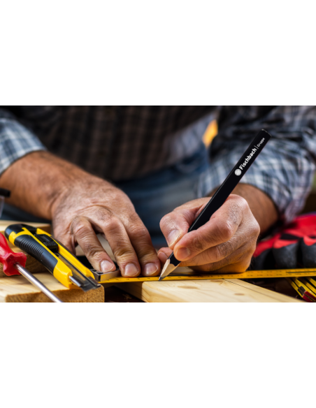 Zimmermannbleistift Schwarz (1 Stk.)